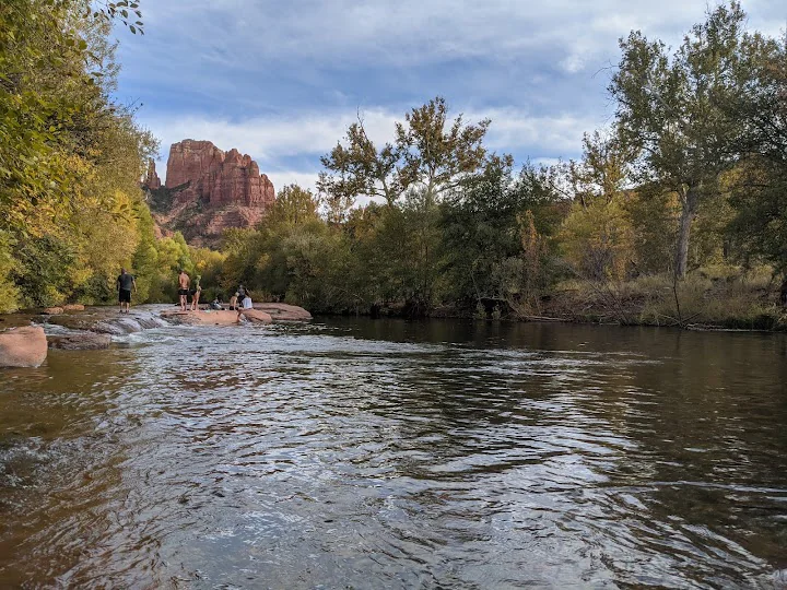 Red Rock Crossing with Cathedral Rock views